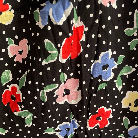 Nobody’s Child dress polka dots with florals size 14 - Picture 8 of 12